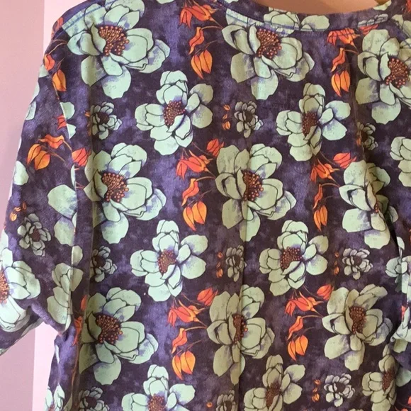 Hurley Mens XXL Floral Multi Colored T-Shirt - Picture 9 of 16